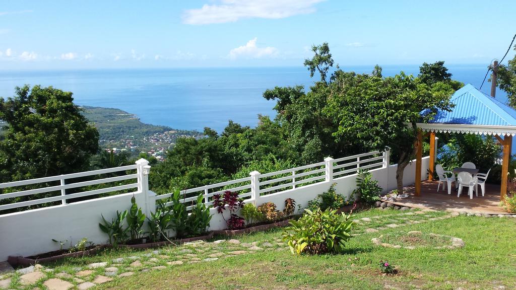 Belavue & Spa Prive, Avec Vue Panoramique Sur Mer, Jardin Creole Paysager, Jacuzzi Prive Bouillante Exterior foto